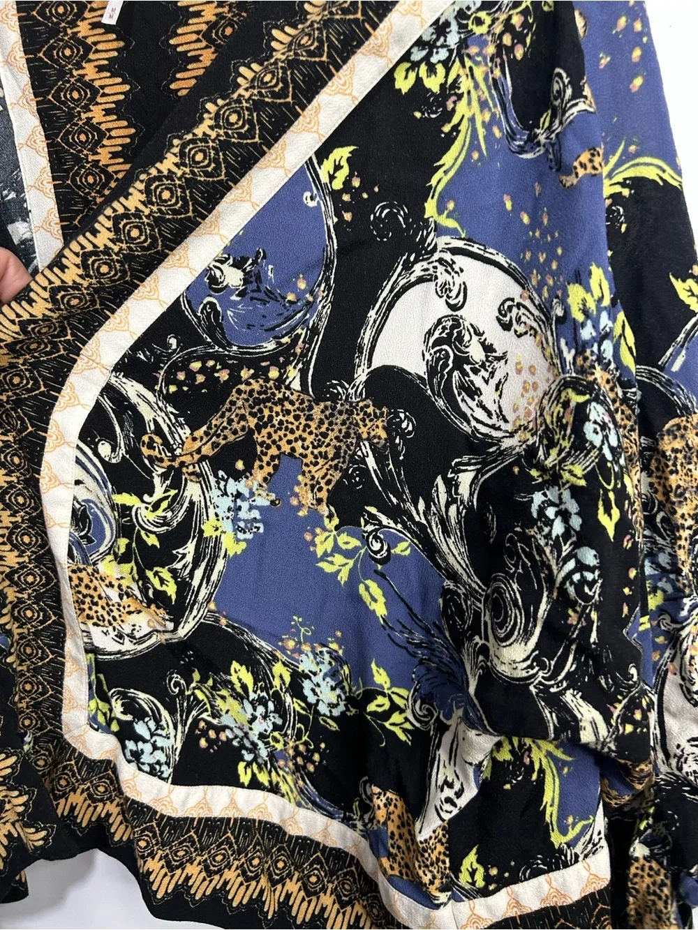Free People Catch Me If You Can Boho Kimono Blouse‎ Medium